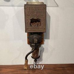 Coffee ornamental mill Arcade Golden Rule coffee grinder 1930 Vintage antique