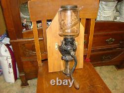 Crystal Arcade #3 Coffee Grinder With Original Catch Cup