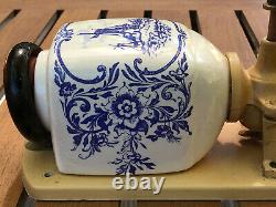 Delft Dutch Wall Coffee Mill Grinder Vintage Zassenhaus Holland