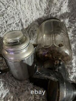 Diamond cut vintage coffee grinder wall mount