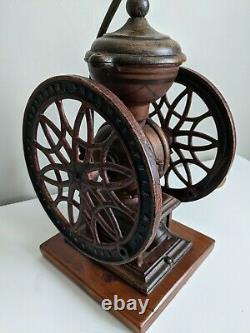 Double Wheel The Swift Mill Lane Bros. # 12 POUGHKEEPSIE NY Coffee Grinder