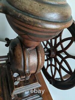 Double Wheel The Swift Mill Lane Bros. # 12 POUGHKEEPSIE NY Coffee Grinder