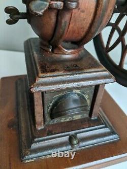 Double Wheel The Swift Mill Lane Bros. # 12 POUGHKEEPSIE NY Coffee Grinder