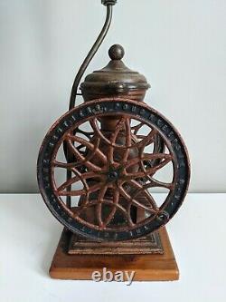 Double Wheel The Swift Mill Lane Bros. # 12 POUGHKEEPSIE NY Coffee Grinder