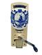 Dutch Delft Wall Coffee Mill PeDe BLUE Grinder Retro Vintage Zassenhaus era RARE