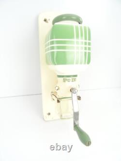 Dutch Delft Wall Coffee Mill PeDe Grinder Retro Vintage (Zassenhaus era)