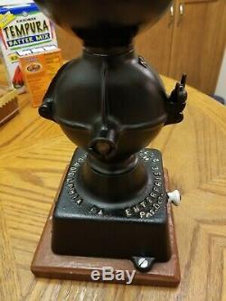 ENTERPRISE No 1 Table Top Antique Coffee Grinder Coffee Mill Parts