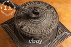 Early 20th Century Arcade Coffee Grinder