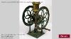 English Antique Coffee Grinder Anglo Indian Scientific