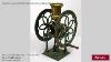 English Antique Coffee Grinder Victorian Scientific And