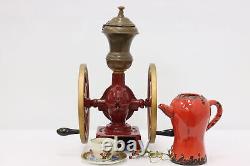 Enterprise Antique Farmhouse Cast Iron Coffee Mill Grinder #47486