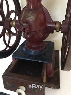 Enterprise Mfg Company No. 3 Coffee Grinder Mill Antique Vintage 1898 Rare USA