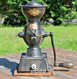 Enterprise No. 1 Cast Iron Coffee Grinder Mill Antique American