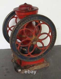 Enterprise No. 2 coffee mill, working, original paint & decals