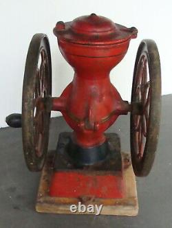 Enterprise No. 2 coffee mill, working, original paint & decals