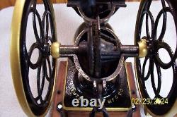 Enterprise early # 3/2 wheel Coffee Grinder/Very good cond. /Recently refurbished