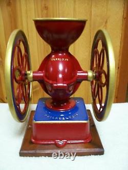 Enterprise early # 3/2 wheel Coffee Grinder/Very good cond. /Recently refurbished