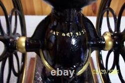 Enterprise early # 3/2 wheel Coffee Grinder/Very good cond. /Recently refurbished