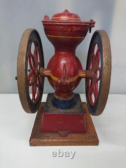 FUJI Coffee Mill Iron Coffee Grinder Antique Vintege #1