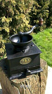 Fantastic Vintage French Coffee Grinder Mill With Draw