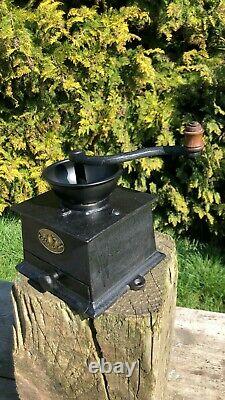 Fantastic Vintage French Coffee Grinder Mill With Draw