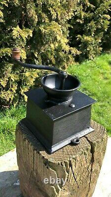 Fantastic Vintage French Coffee Grinder Mill With Draw