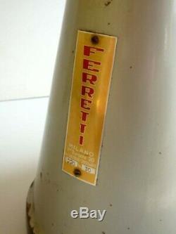 Ferretti Milano vintage design industrial faema coffee grinder