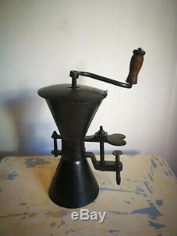 French Antique wedding hourglass coffee Grinder table n2
