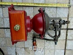 Genuine Antique or Vintage Rare French FB Nº 0 Hand Crank Coffee Grinder Mill