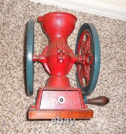 Great Antique Enterprise No. 2 Cast Iron Coffee MILL Grinder