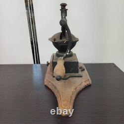 Ground Coffee Mill Wooden Retro Antique Manual Interior