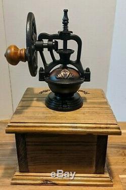 Handcrafted Antique Style Coffee Grinder Mill