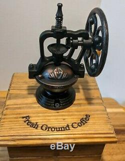 Handcrafted Antique Style Coffee Grinder Mill