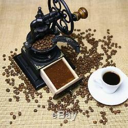 INice Vintage Style Manual Coffee Grinder