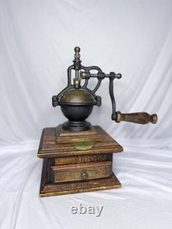 ITALIAN Caffé Coffee Grinder Vintage