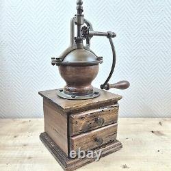 ITALIAN Caffé Coffee Grinder Vintage Mill Moulin Cafe Molinillo Kaffeemuehle