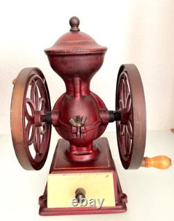 John Wright Inc. Wrightsville Double Wheel Coffee Grinder Mill