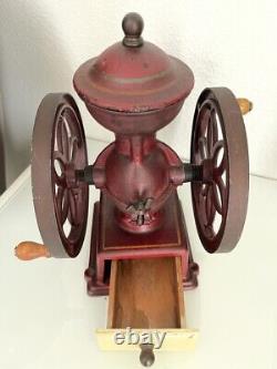 John Wright Inc. Wrightsville Double Wheel Coffee Grinder Mill