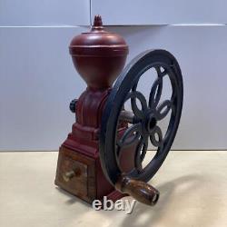 Kalita DIA Mill Coffee Hand Grinder Red Vintage Antique witho Box JAPAN USED