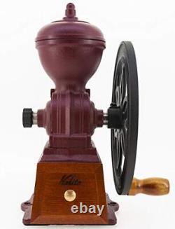 Kalita Kalita Coffee Mill Casted Handminded Diamyl Red N #42137 Antique Coffee