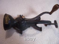 Landers, Frary & Clark #01 Clamp on Coffee Grinder/Very good cond. /Orig. Paint