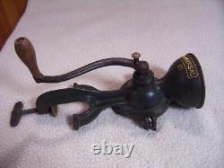 Landers, Frary & Clark #01 Clamp on Coffee Grinder/Very good cond. /Orig. Paint