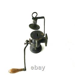 Landers Frary Clark Antique Universal No. 24 Wall Mount CAST IRON COFFEE GRINDER