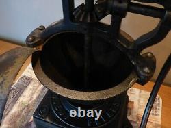 Large Antique Peugeot number 2 coffee grinder-rare