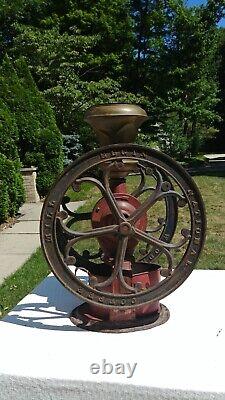 Large Vintage ELGIN #40 National Coffee Mill Grinder