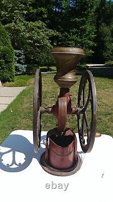 Large Vintage ELGIN #40 National Coffee Mill Grinder