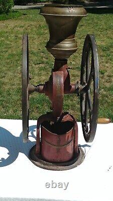 Large Vintage ELGIN #40 National Coffee Mill Grinder