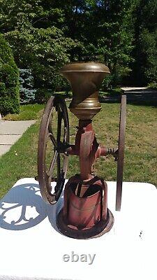 Large Vintage ELGIN #40 National Coffee Mill Grinder