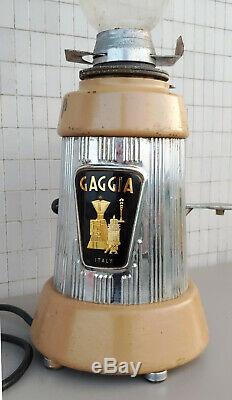 Macinacaffè GAGGIA Vintage coffee grinder espresso machine Kaffeemühle Faema bar