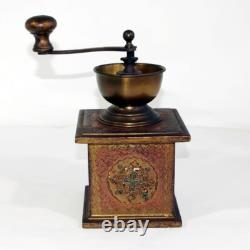Mazzoni f. Lli Antique Italian Coffee Mill ITALY Old Correction USED